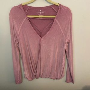 Soft and sexy long sleeve top